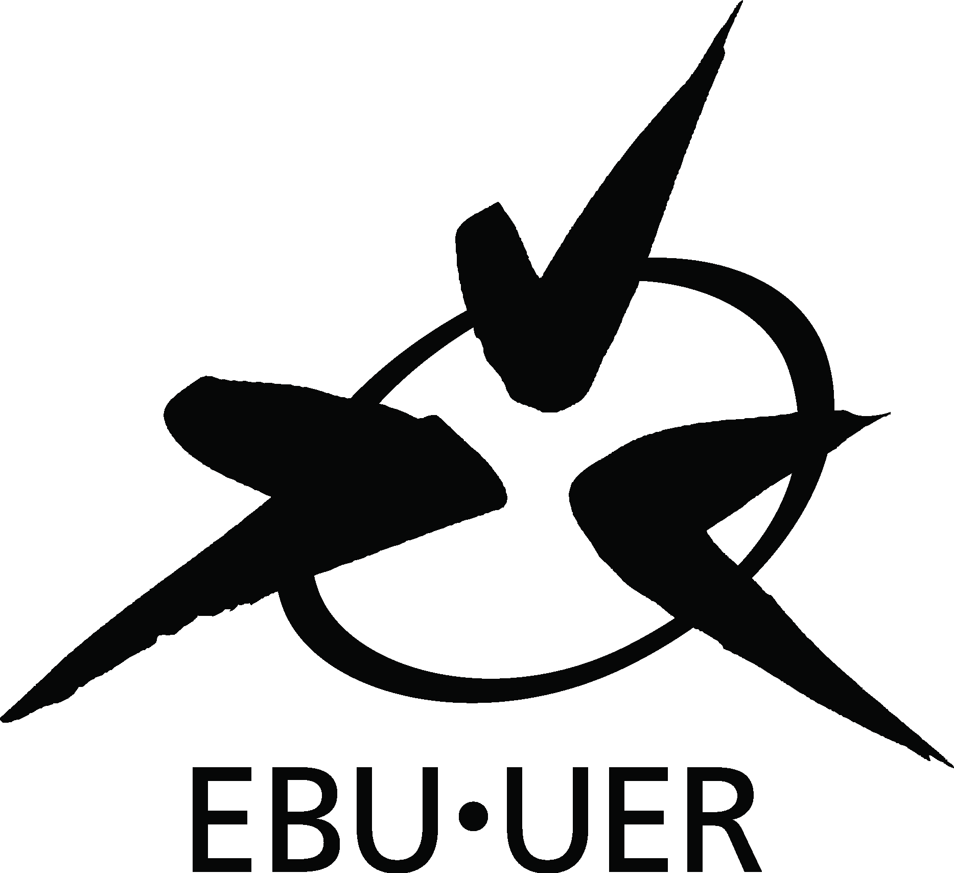 European Broadcasting Union Black Logo Vector Logo